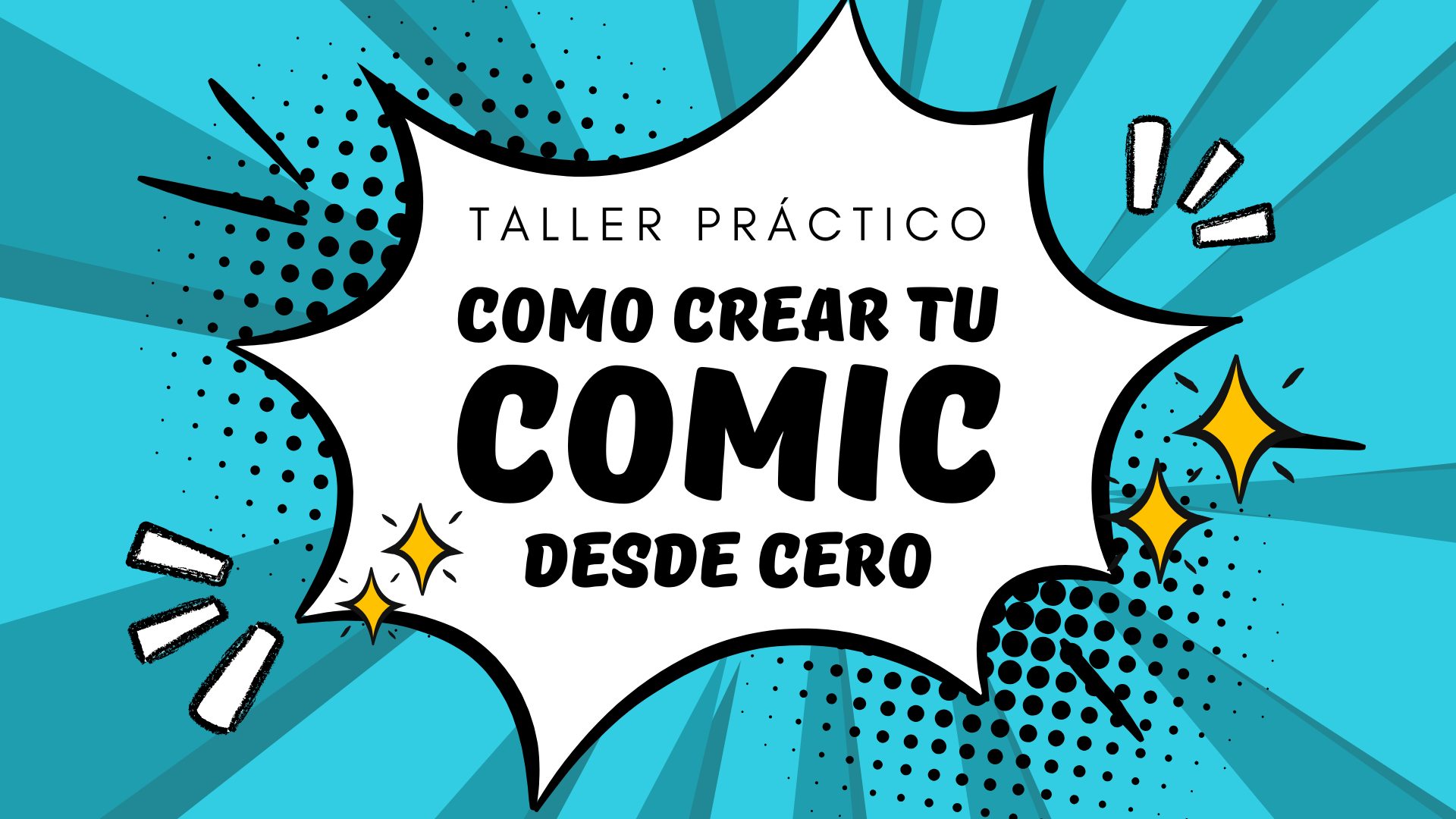 Copia de Taller Cómo crear tu cómic